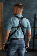 Leather Camera Harness model "SMITH PRO" 03