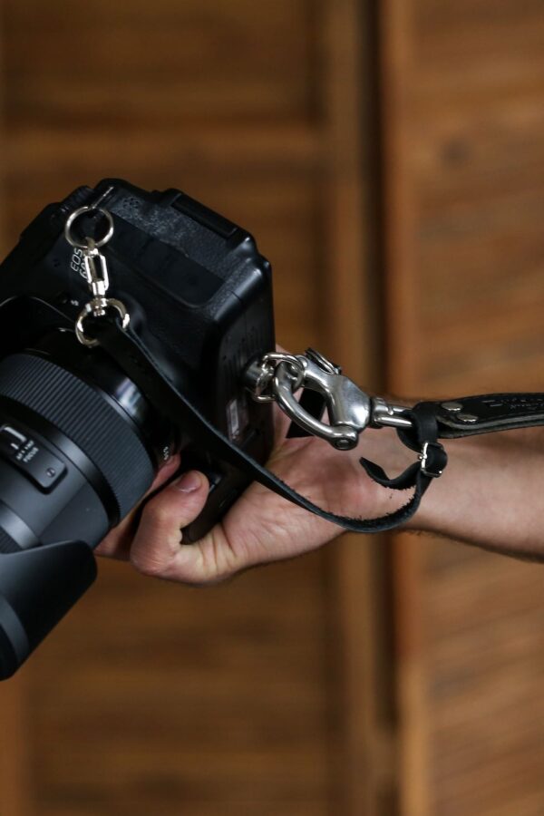 Leather Camera Harness model "SMITH PRO" 05