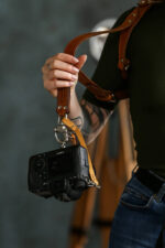 Leather Camera Harness model "WINGS PRO" 8