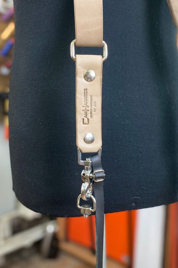 Leather Camera Harness model “Slon” 13