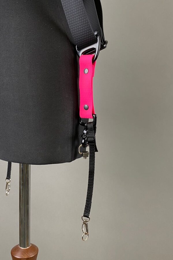 Waterproof Webbing Dual Camera Strap Pro with pink 06